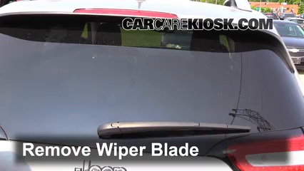 2014 Jeep Cherokee Latitude 3.2L V6 Windshield Wiper Blade (Rear) Replace Wiper Blade